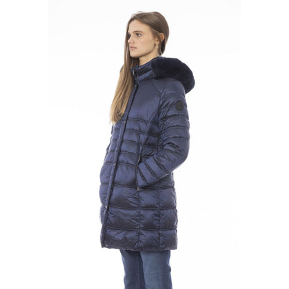 Baldinini Trend Lyseblå Polyester Damejakke