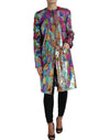 Dolce & Gabbana Multicolor Sequined Long Jacket