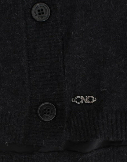 Costume National Elegant Let Cardigan Med Dyb V-hals