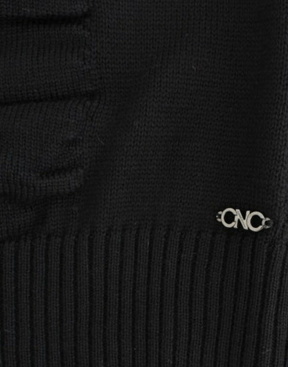 Costume National Elegant V-hals Letvægts Sweater