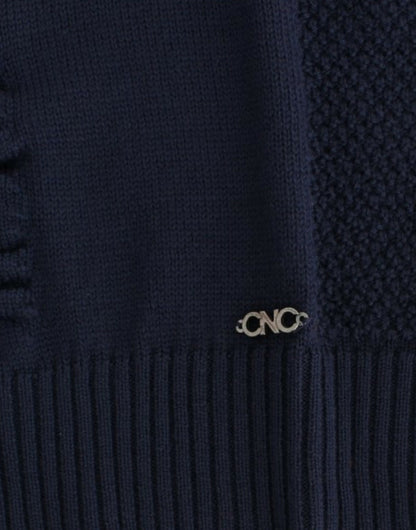 Costume National Elegant V-hals Letvægts Sweater