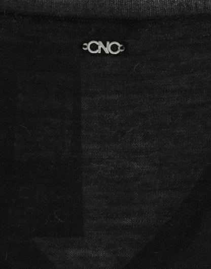 Costume National Elegant V-hals Letvægts Sweater