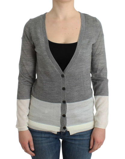 Costume National Chic Grå Let Cardigan