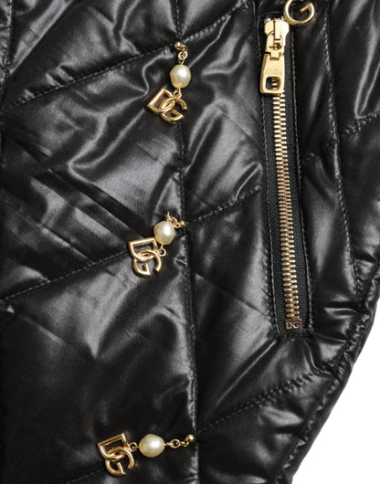 Dolce &amp; Gabbana Elegante Højtaljede Shorts Med Udsmykning