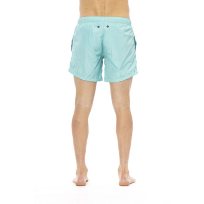 Bikkembergs Light Blue Polyester Men's Swim Short