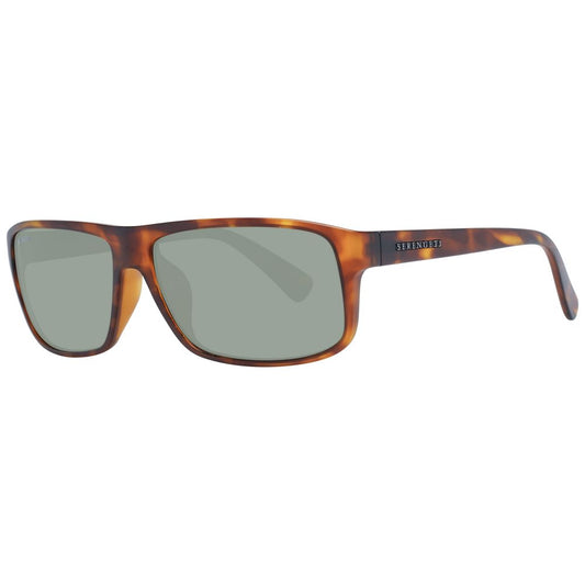 Serengeti brune unisex solbriller