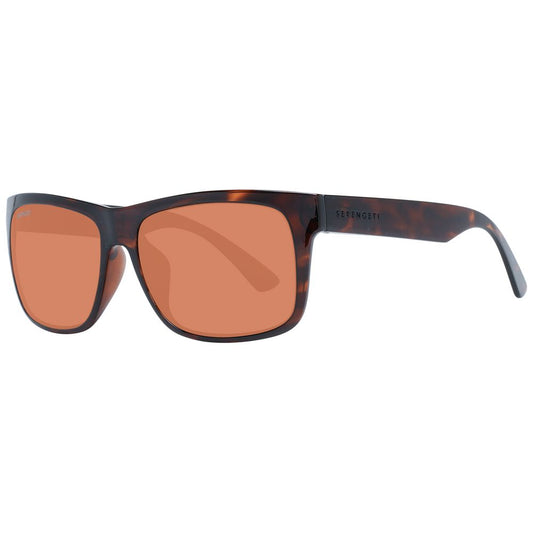 Serengeti brune unisex solbriller