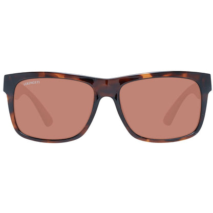 Serengeti Brown Unisex Sunglasses