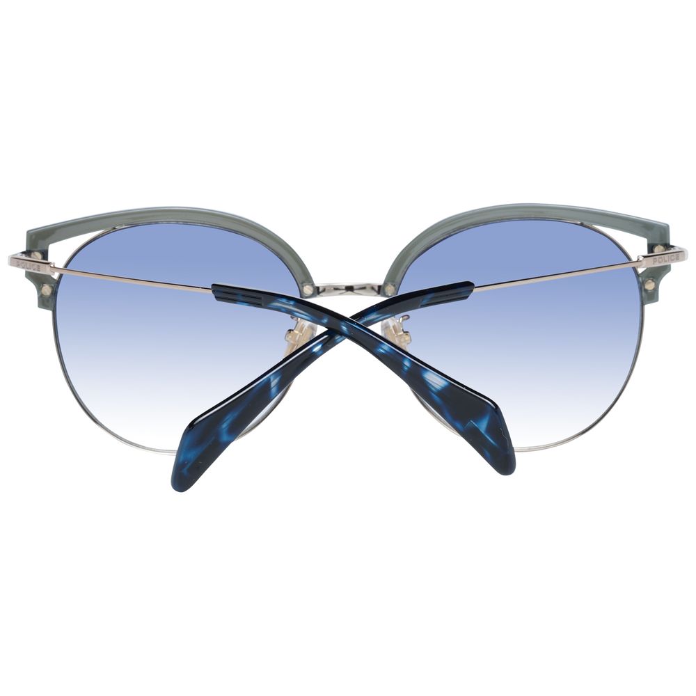 Police Chic Blue Gradient Butterfly-solbriller