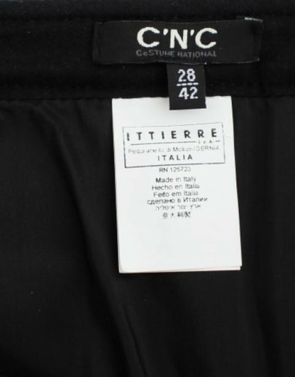 Costume National Chic Ternet Mini Nederdel til Dag-til-Nat Elegance