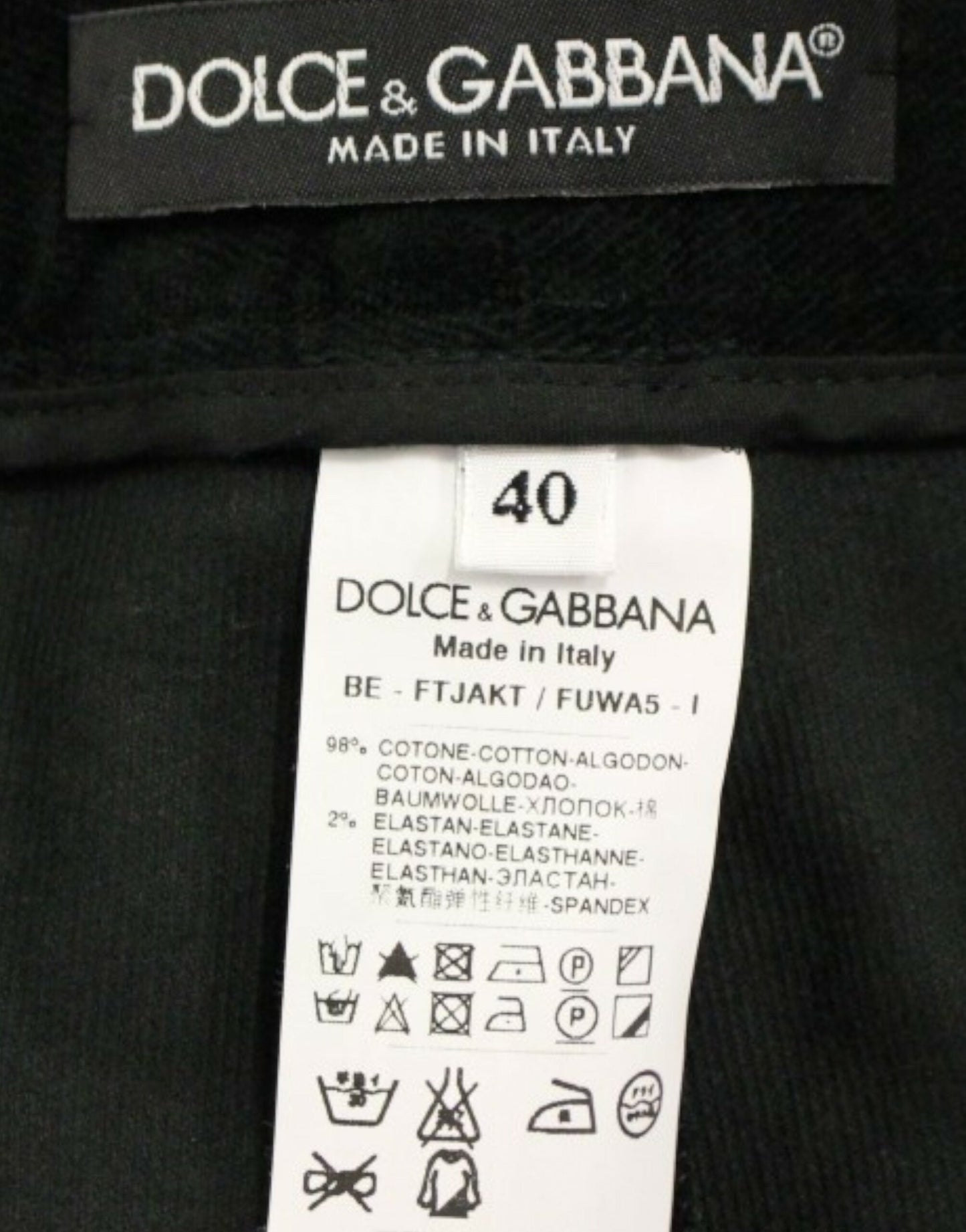 Dolce &amp; Gabbana Elegante sorte designershorts