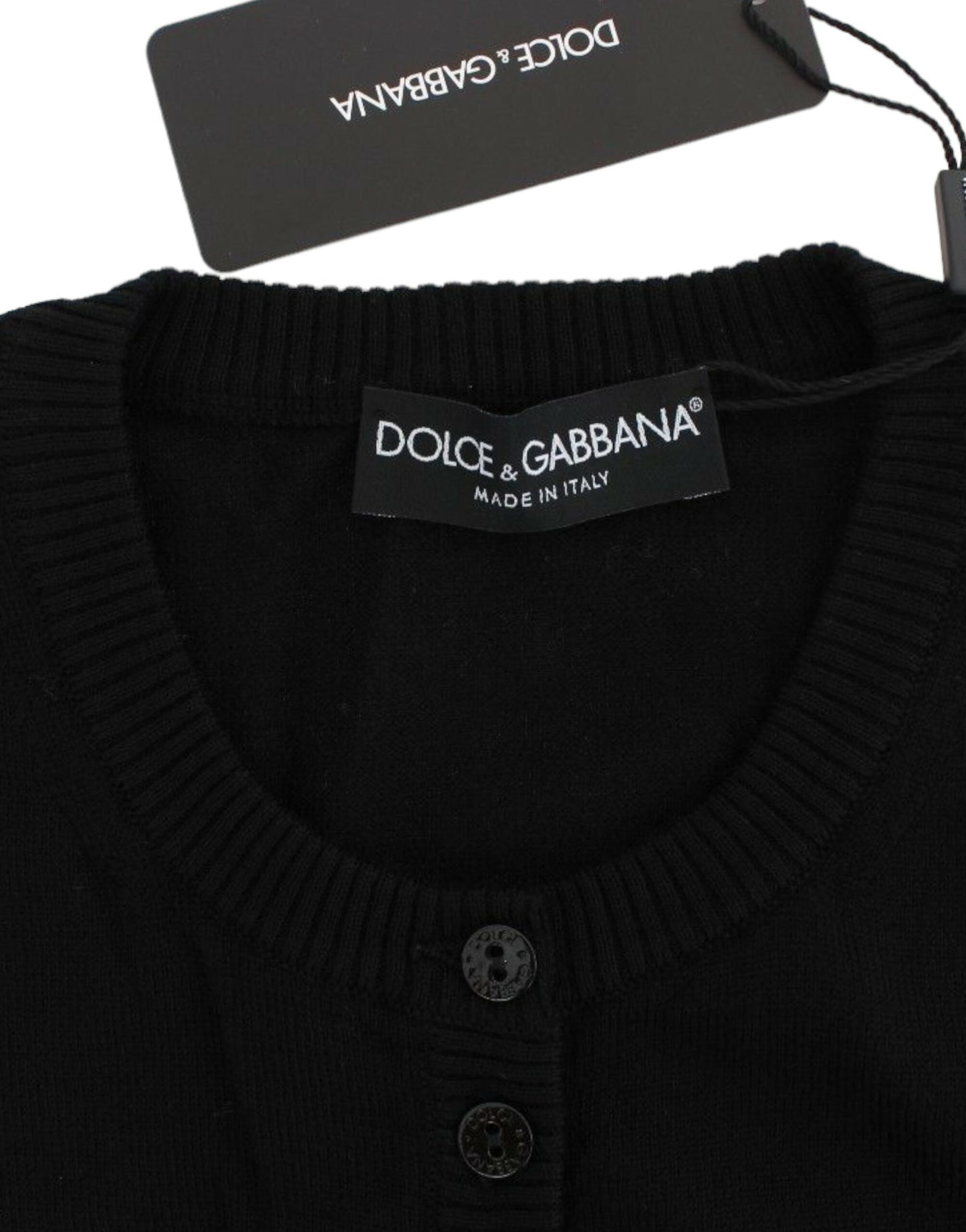 Dolce &amp; Gabbana elegant sort uld cardigan sweater