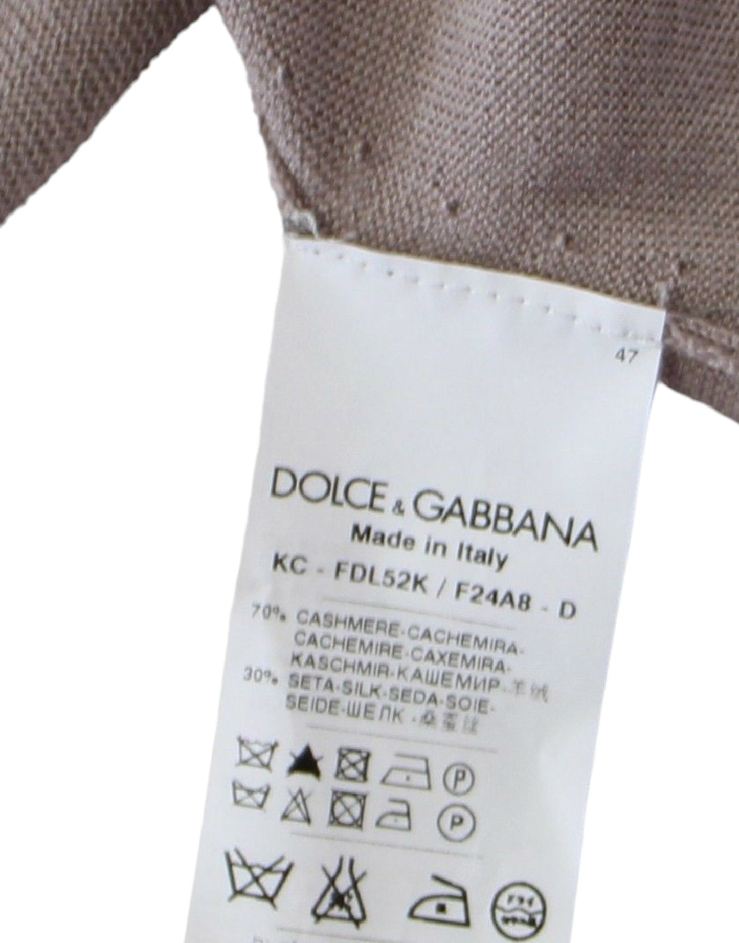 Dolce &amp; Gabbana Elegant Cashmere-Silke Blend Light Knit Shrug