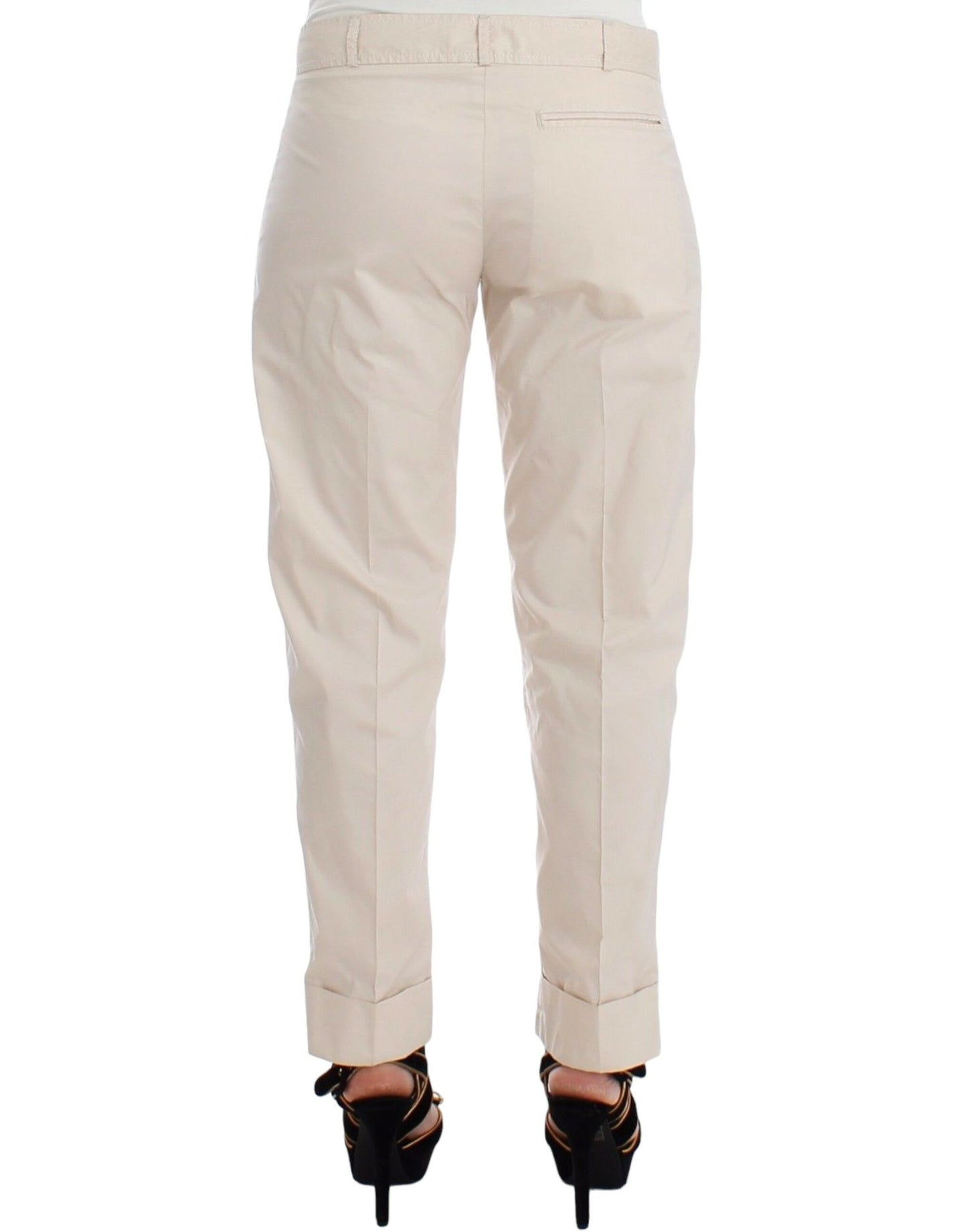 Ermanno Scervino Chic Beige Chino-bukser - Elegance Redefineret