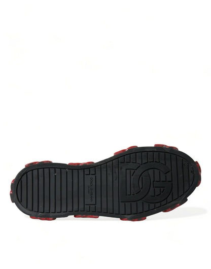 Dolce &amp; Gabbana Chic Flerfarvede High-Top Sneakers