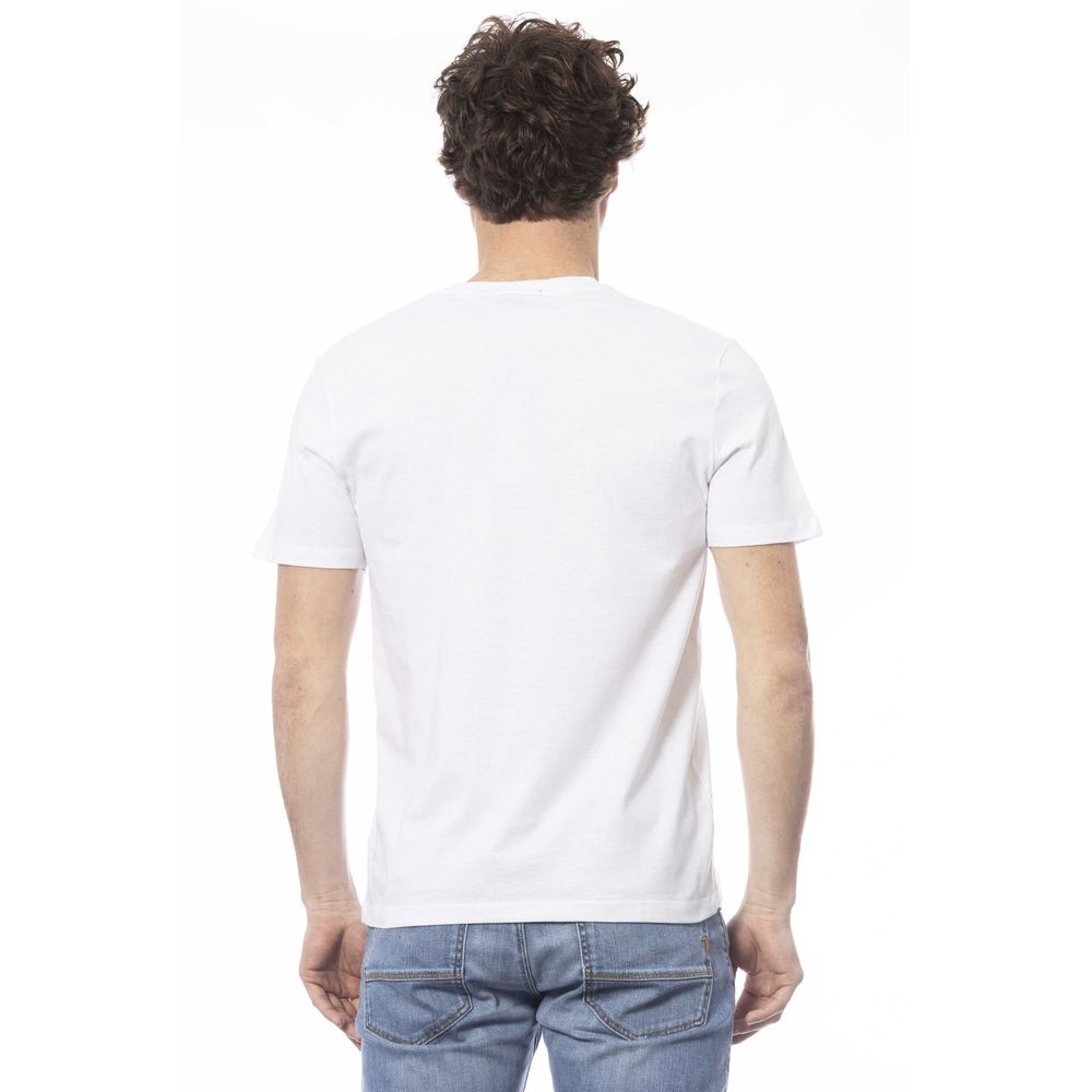 Ungaro Sport Hvid Bomuld Herre T-shirt