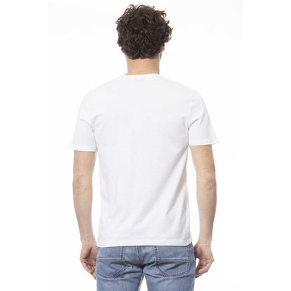 Ungaro Sport Hvid Bomuld Herre T-shirt