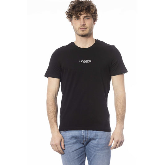Ungaro Sport sort bomuld herre T-shirt