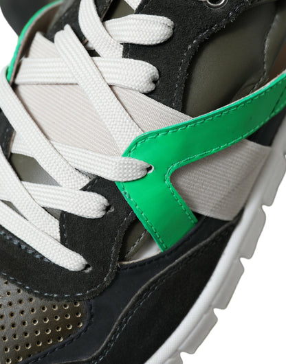 Dolce &amp; Gabbana Udsøgte Multifarvede Low-Top Designer Sneakers