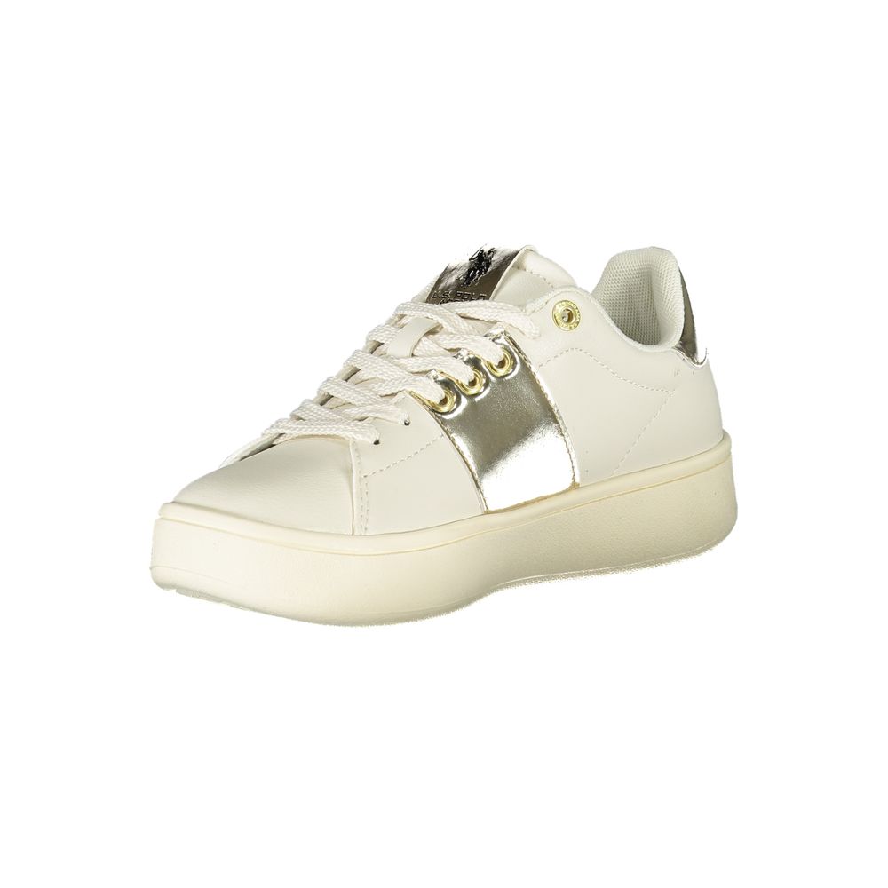 US POLO ASSN. Beige polyethylen sneaker til kvinder