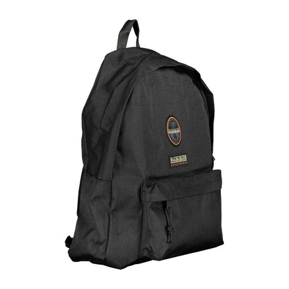 Napapijri Black Cotton Men Backpack