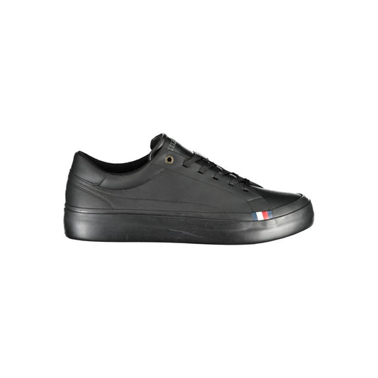 Tommy Hilfiger sort polyethylen herre sneaker