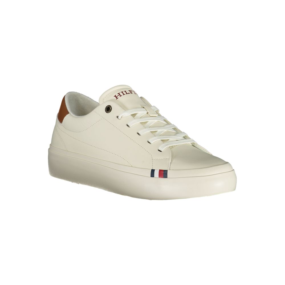 Tommy Hilfiger Hvid polyethylen herre sneaker