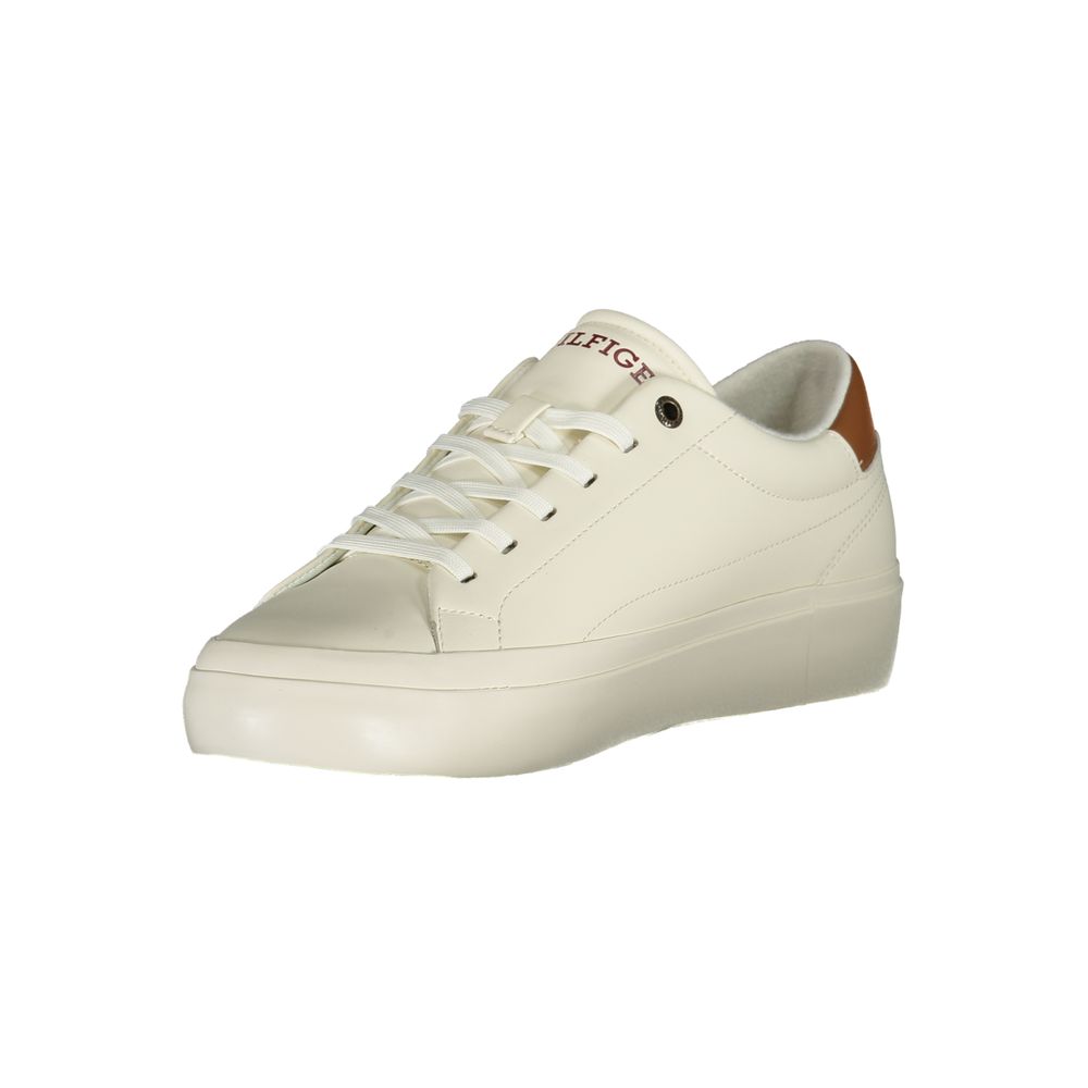 Tommy Hilfiger Hvid polyethylen herre sneaker