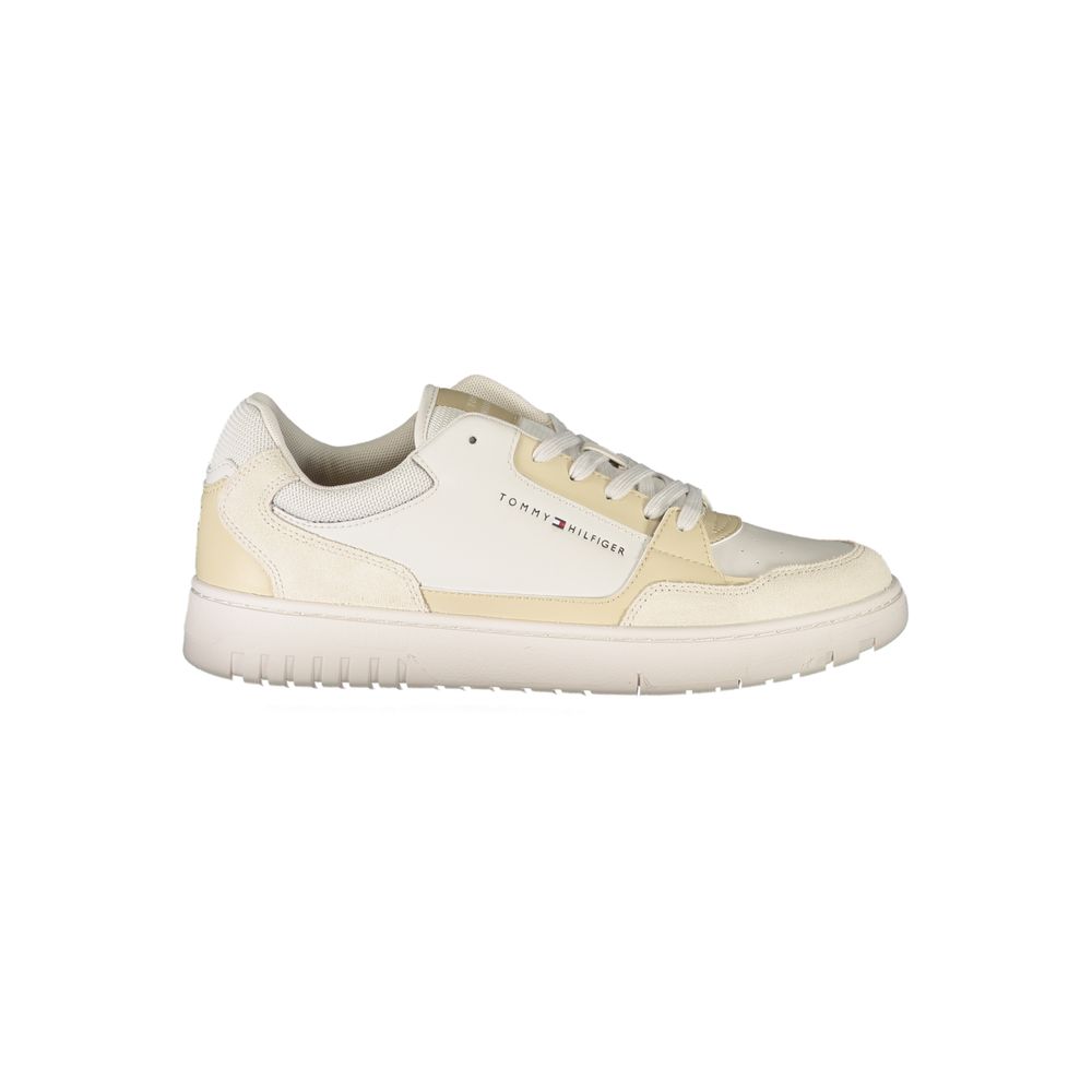 Tommy Hilfiger Beige Polyethylene Sneaker til mænd