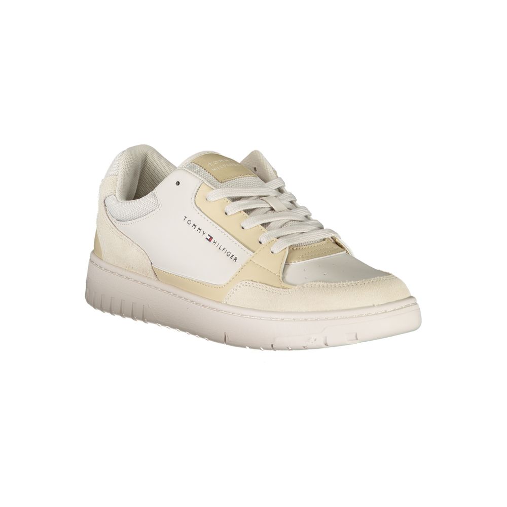 Tommy Hilfiger Beige Polyethylene Sneaker til mænd