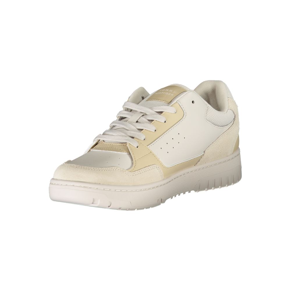 Tommy Hilfiger Beige Polyethylene Sneaker til mænd