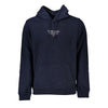 Tommy Hilfiger Chic Blue Hooded Sweatshirt with Logo Detail