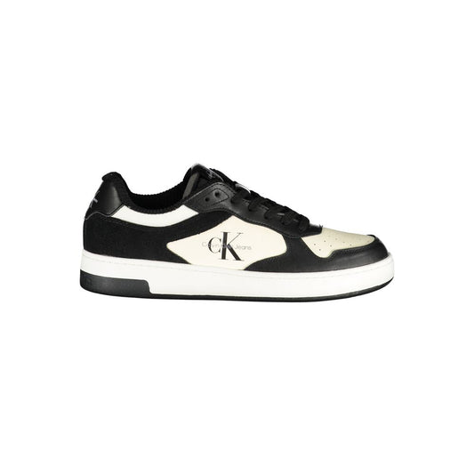 Calvin Klein elegante sorte sneakers med kontrastdetaljer