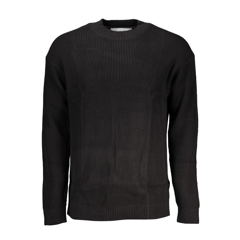 Calvin Klein slank højhalset broderet sweater