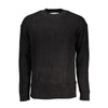 Calvin Klein slank højhalset broderet sweater