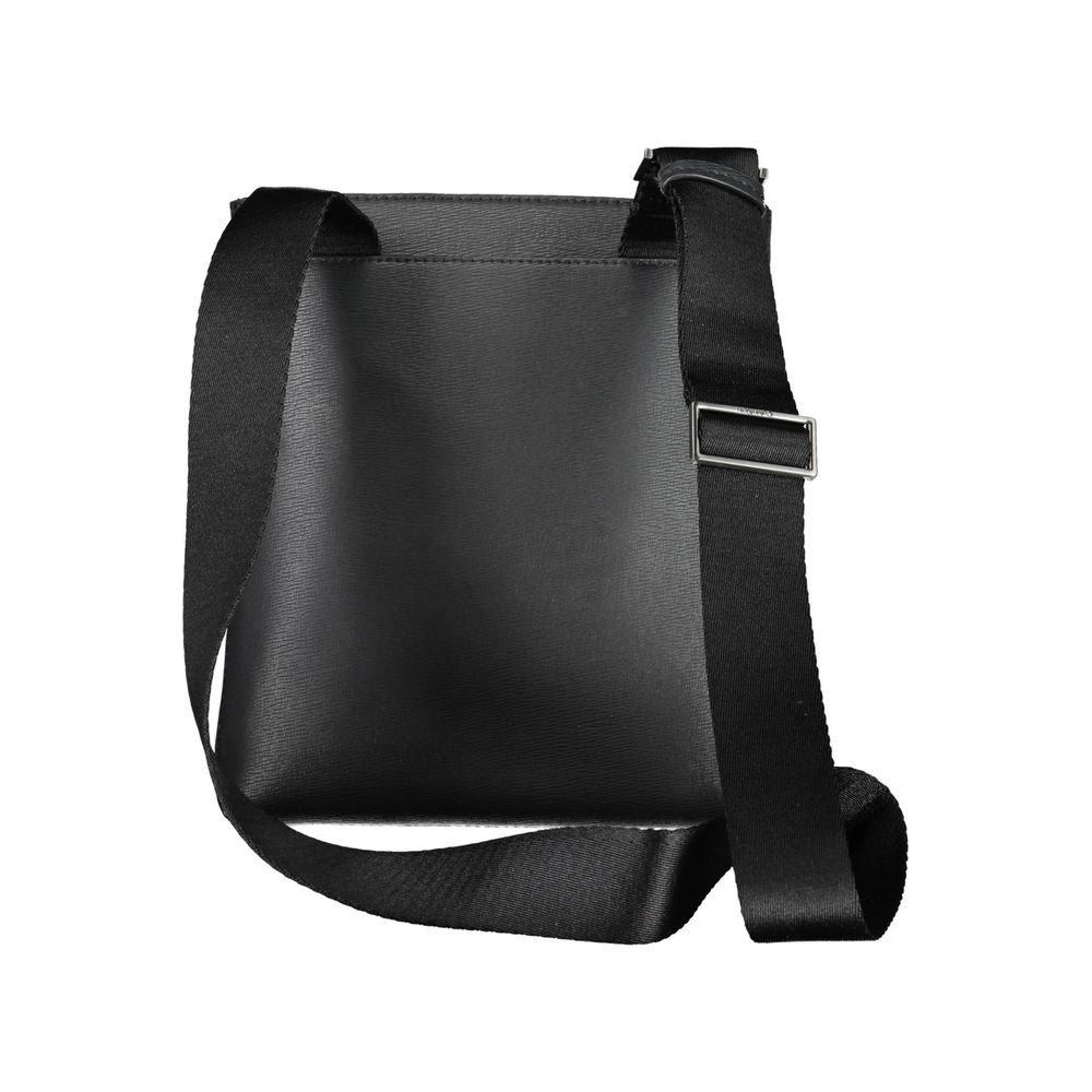 Calvin Klein Eco-Conscious sort skuldertaske med logo