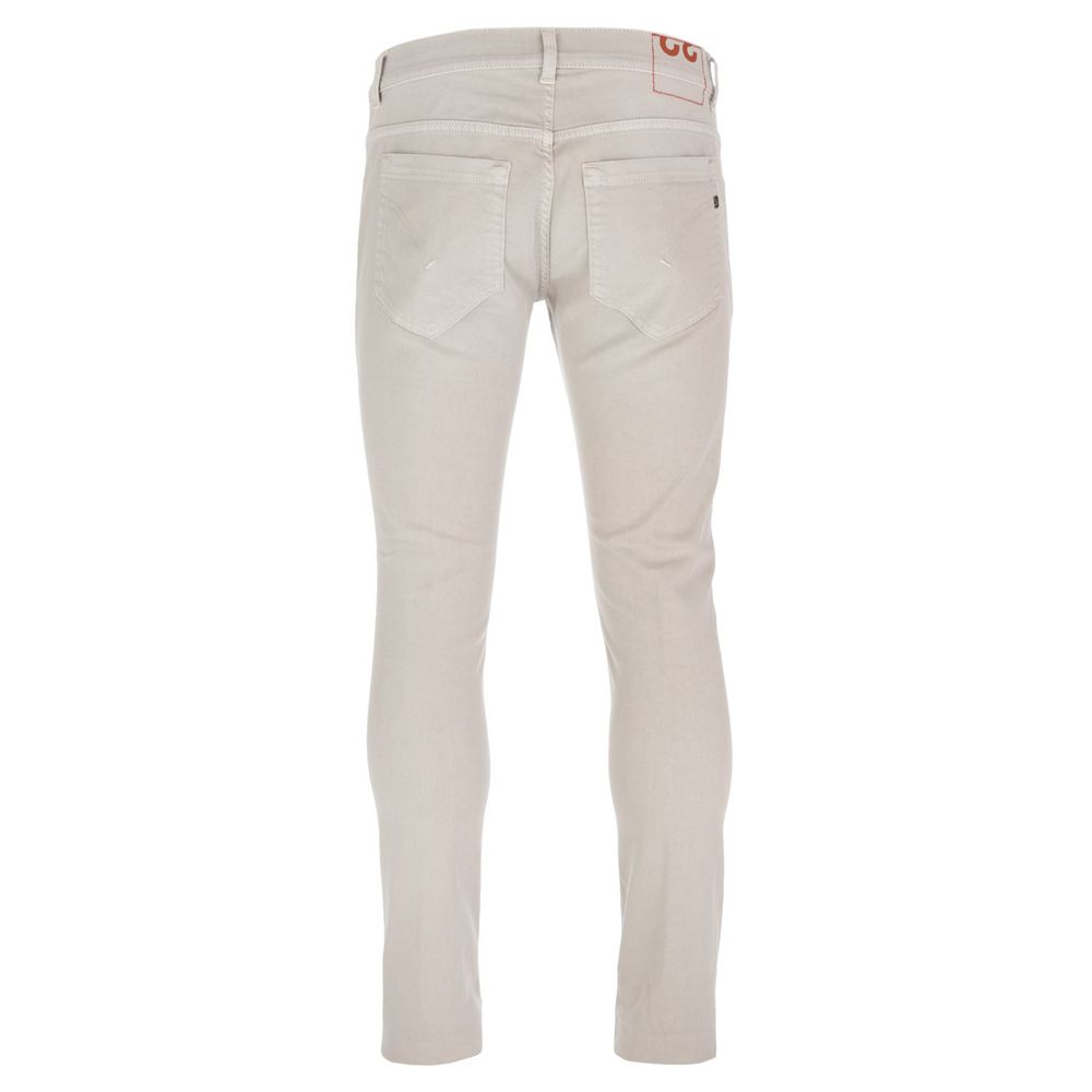 Dondup Chic Beige Stretch Bomuldsbukser