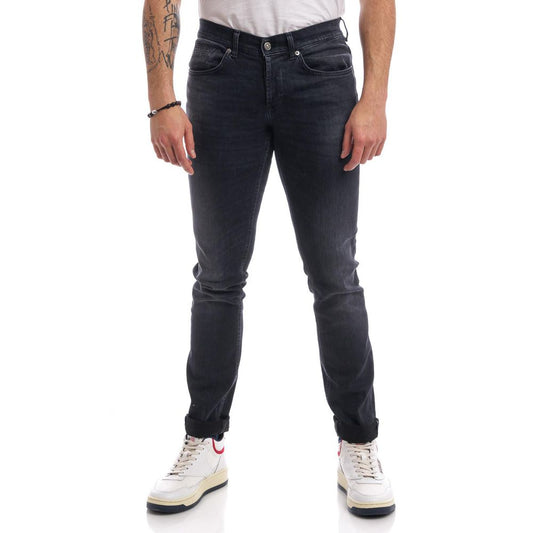 Dondup Elevated Black Stretch Jeans til sofistikeret stil