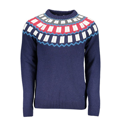 Gant Chic sweater med rund hals og kontrastdetaljer