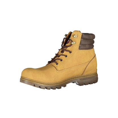 Carrera Trendsetting Yellow Lace-Up Boots