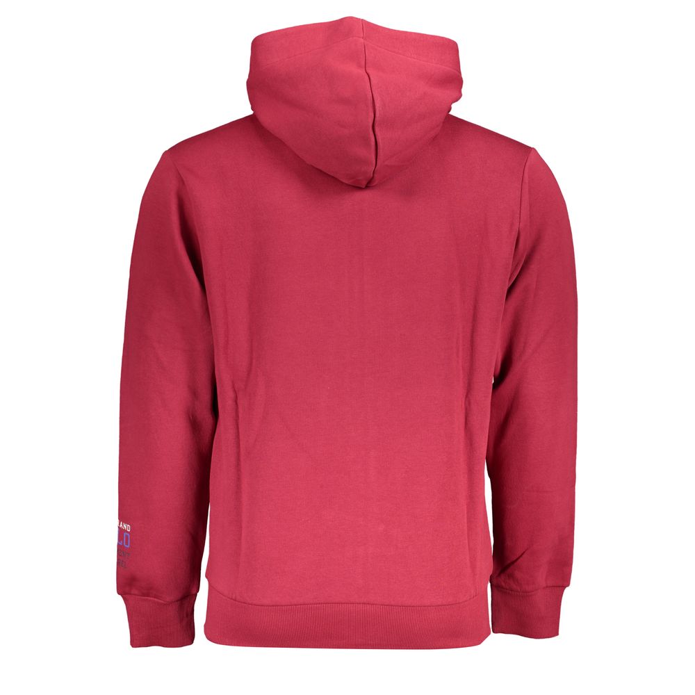 US Grand Polo Chic Pink Fleece Sweatshirt med hætte