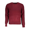 US Grand Polo Elegant Crew Neck Contrast Sweater