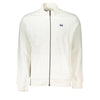 La Martina Elegant White Fleece Sweatshirt - Regular Fit