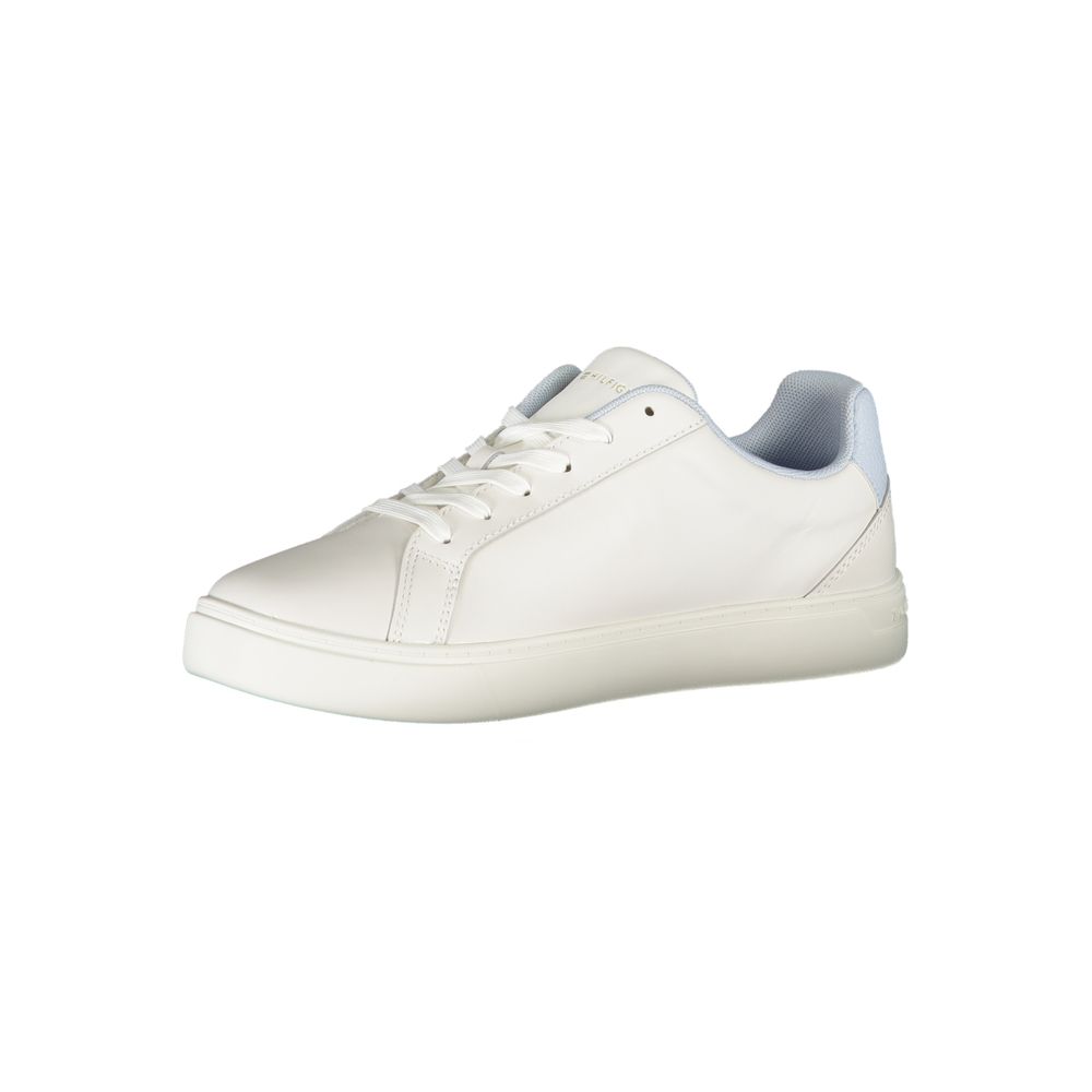 Tommy Hilfiger White Polyester Sneaker