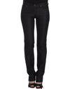 Ermanno Scervino Chic Black Slim Skinny Jeans