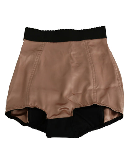Dolce &amp; Gabbana Silke Højtaljede Mini Hotpants