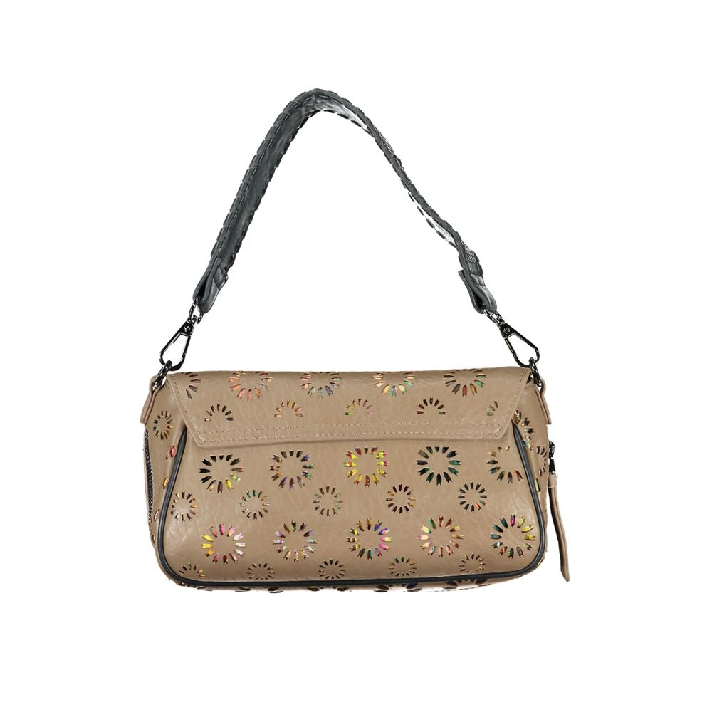 Desigual Beige Polyethylen håndtaske