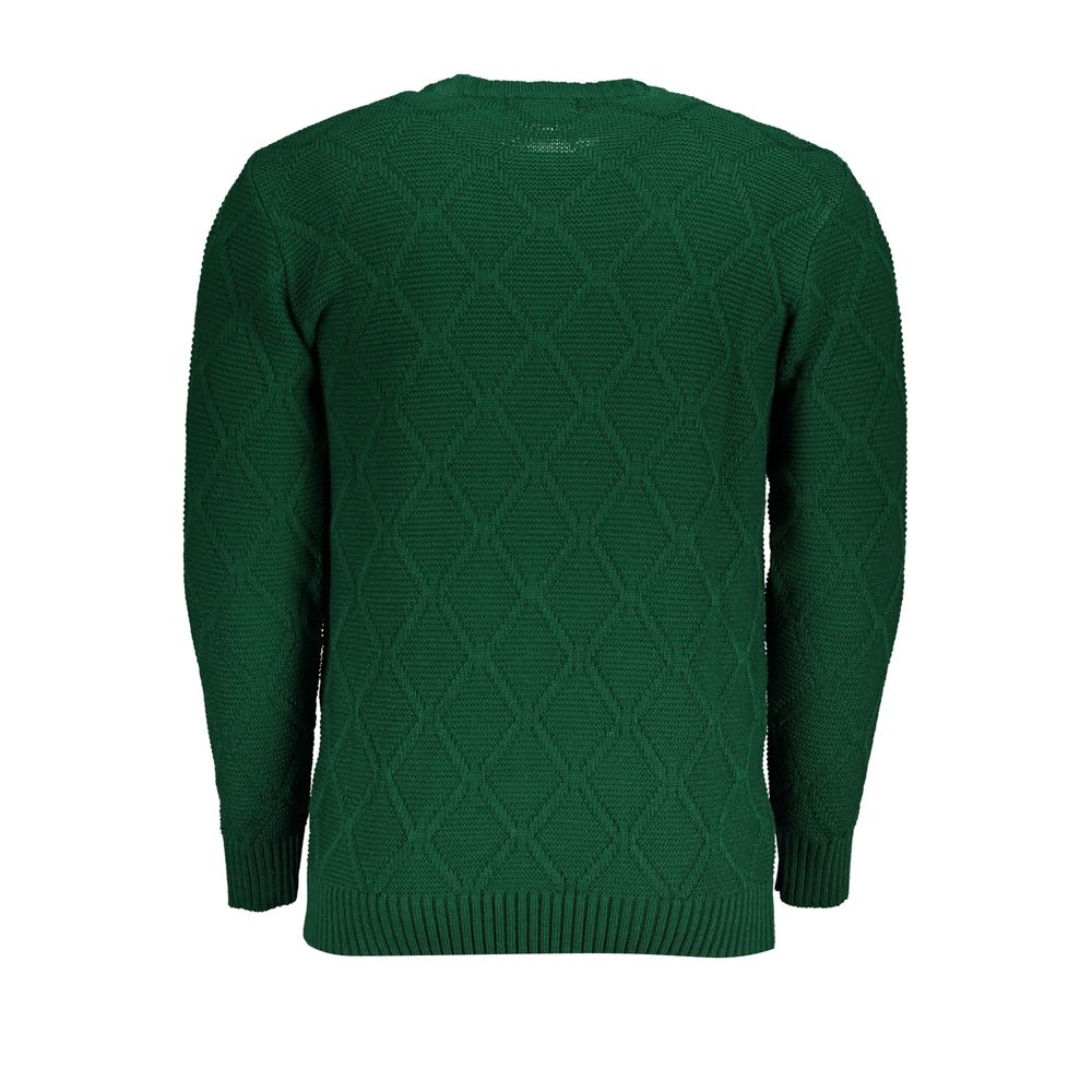 US Grand Polo Green Stof Sweater