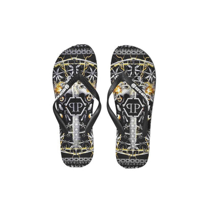 Philipp Plein Flerfarvet Polyester Dame Sandal