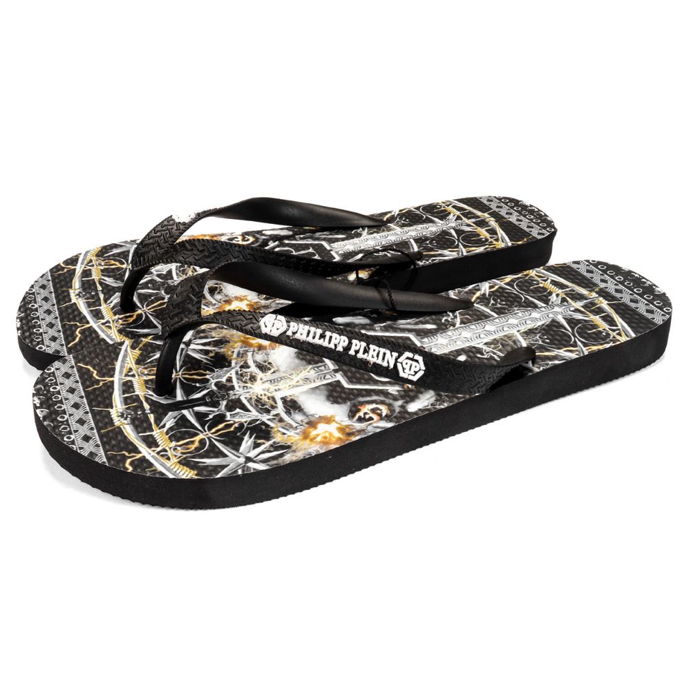 Philipp Plein Flerfarvet Polyester Dame Sandal